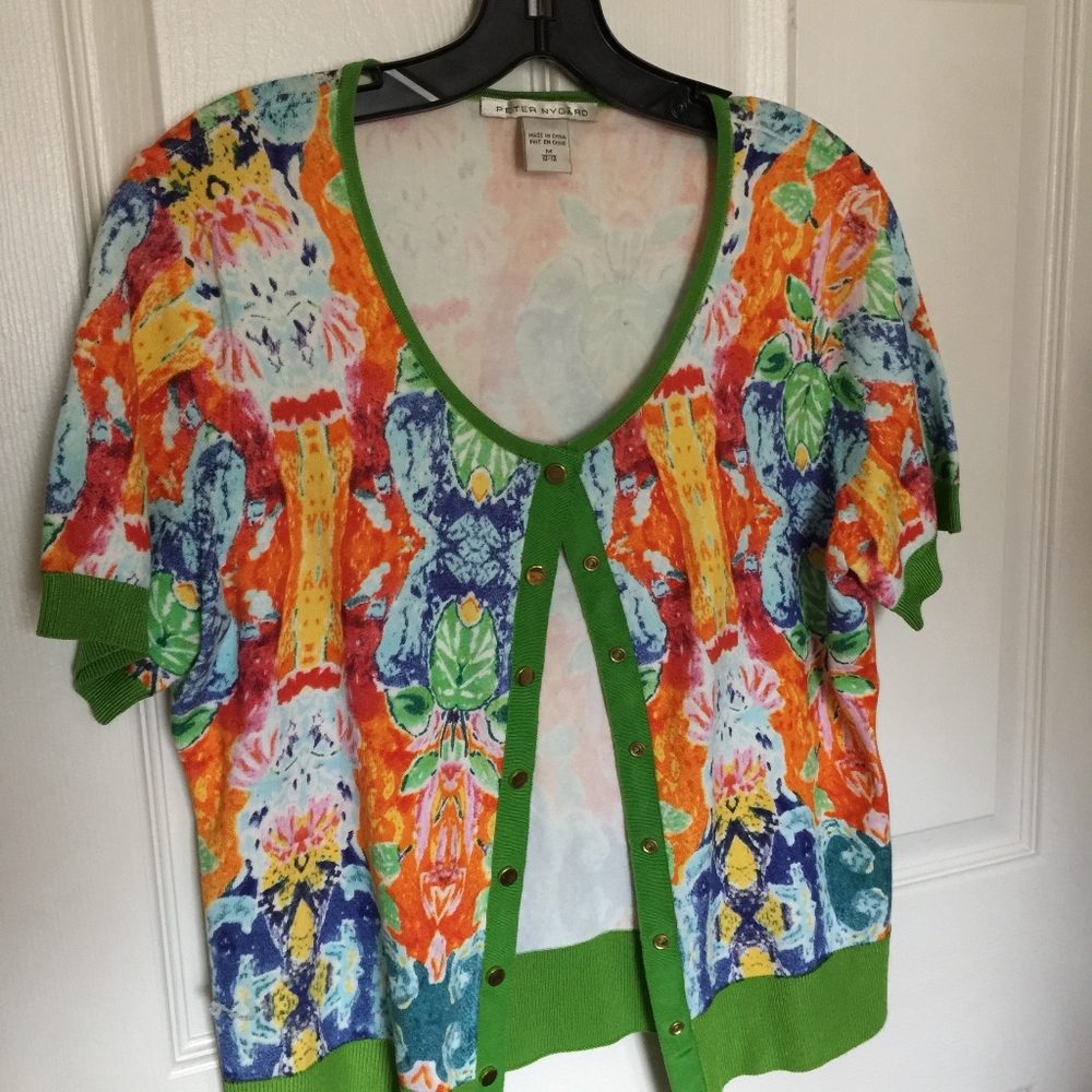 Peter Nygard spring cardigan